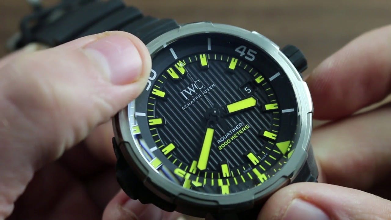 IWC Aquatimer 2000 A Missile Sub Among Minnows WatchBox