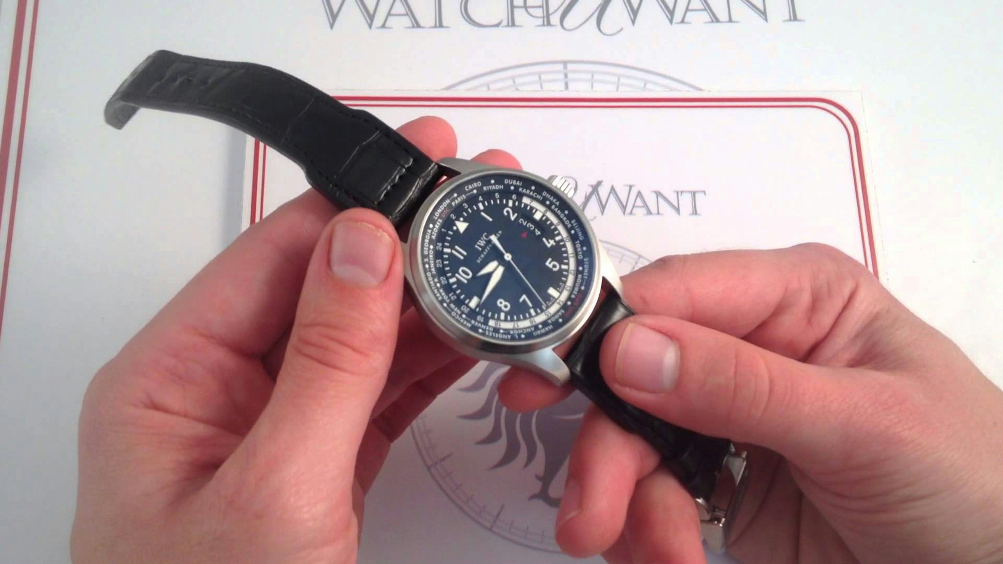 IWC Pilot&#8217;s Watch Worldtimer 3262-01: All the Time in The World&#8230;