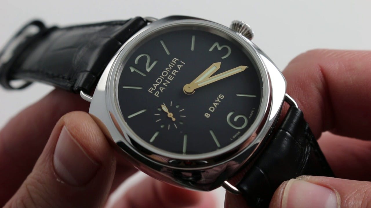 Panerai Radiomir 8 Days PAM 198 Platinum Grail 8221