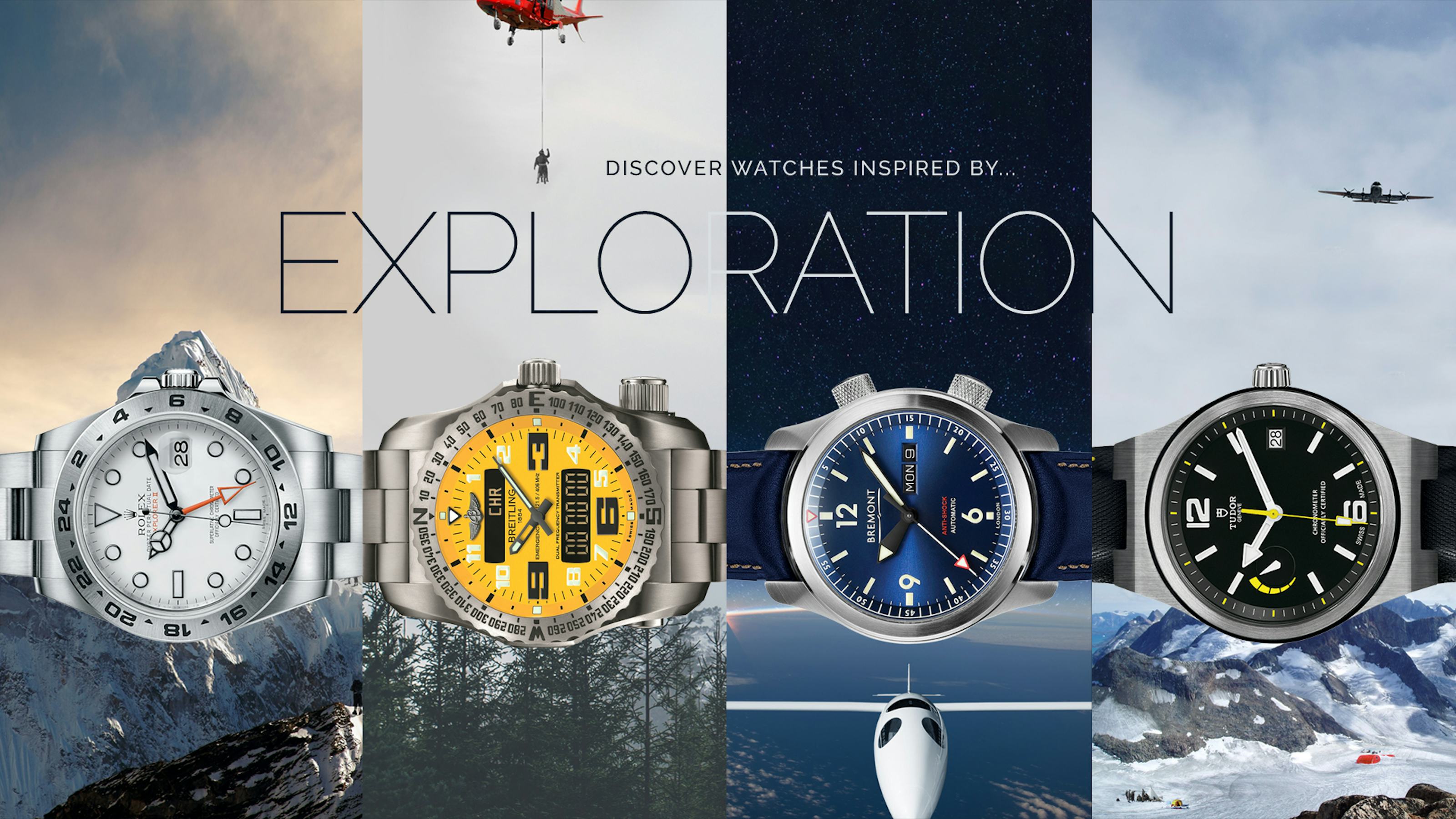 Watches Inspired by Exploration