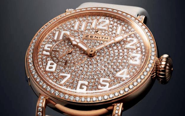 Soaring with the new Zenith Pilot Montre d’Aéronef Type 20 “40 mm Lady.”