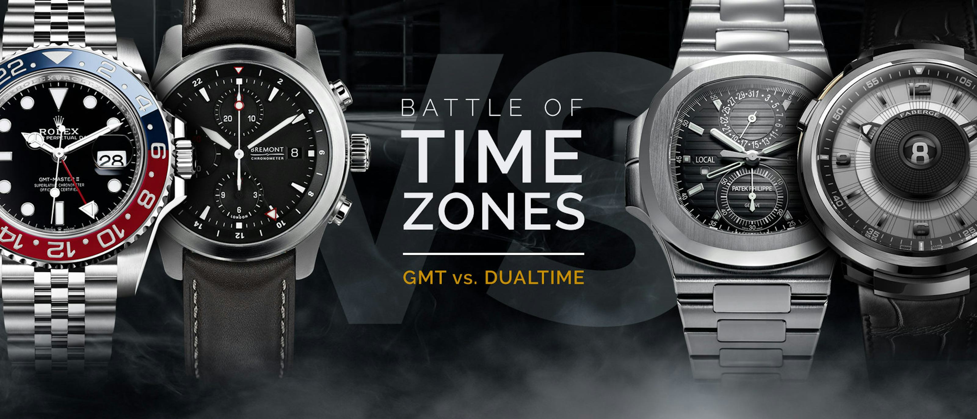 GMT vs. Dual Time Watches | Blog