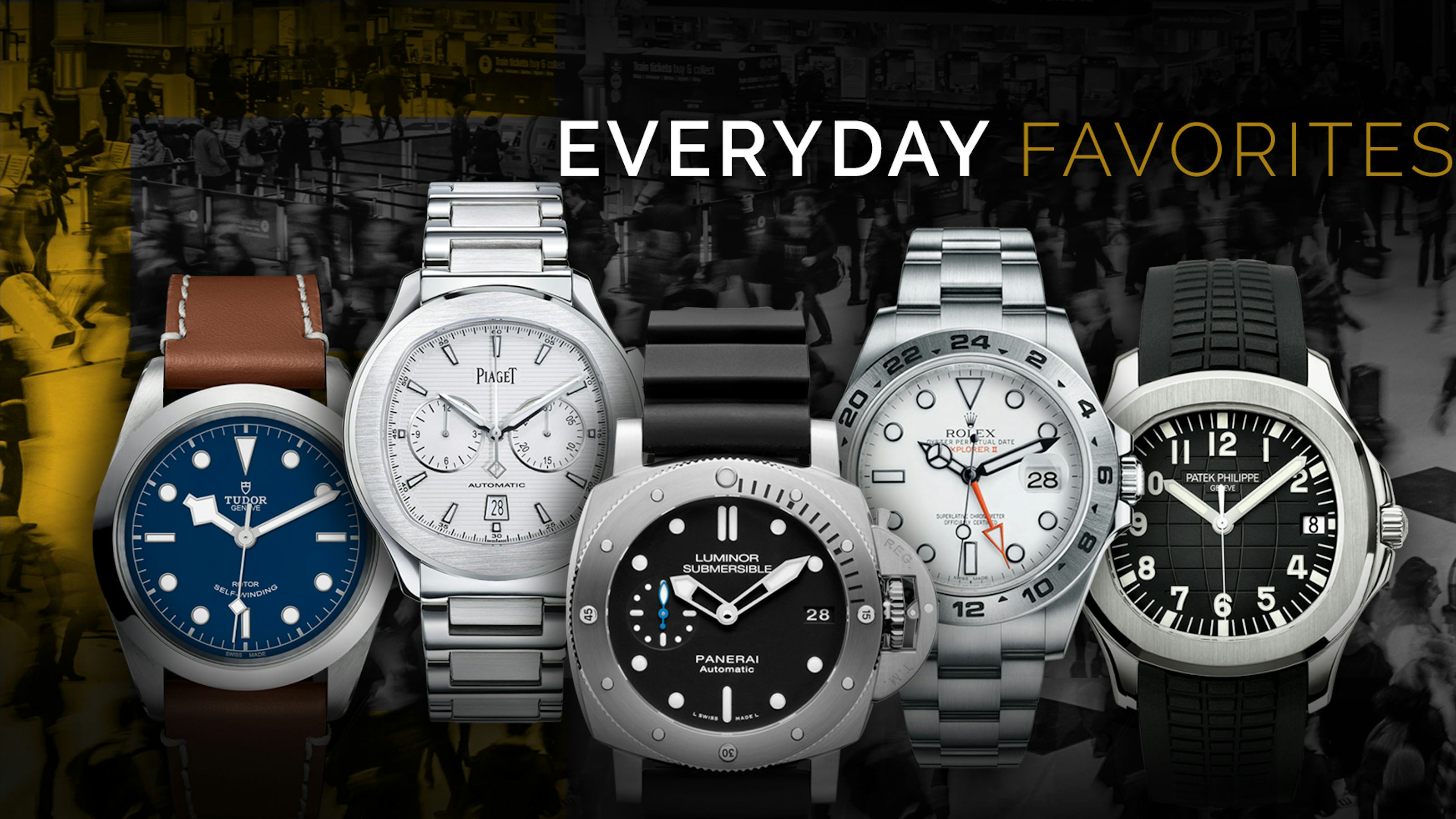 Every Day Favorite Steel Watches
