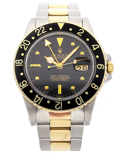rolex gmt two tone