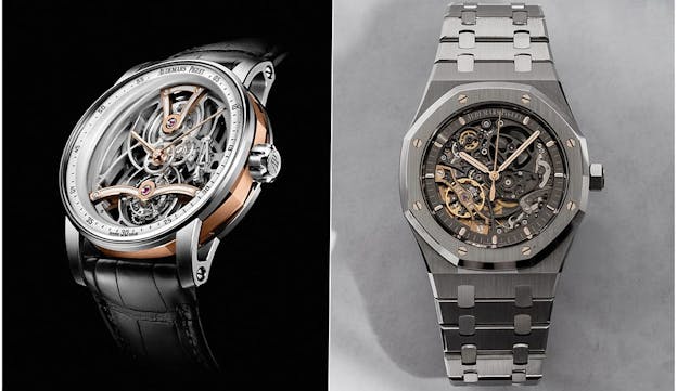 Two Openworked Audemars Piguet Watches