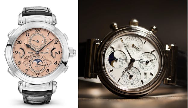 Patek Philippe Grandmaster Chime vs IWC Da Vinci