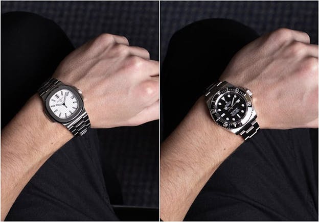 40mm Nautilus vs 40m Sea-Dweller