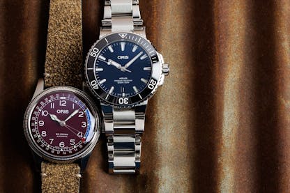 Two entry level oris watches