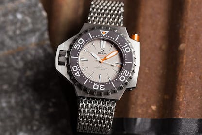 Titanium Omega Seamaster Ploprof with bracelet