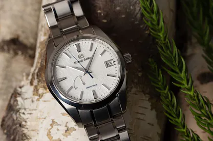 white dial winter watch grand seiko