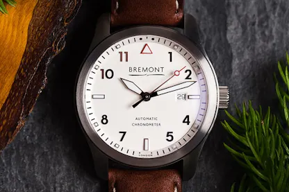 White Dial Bremont Solo