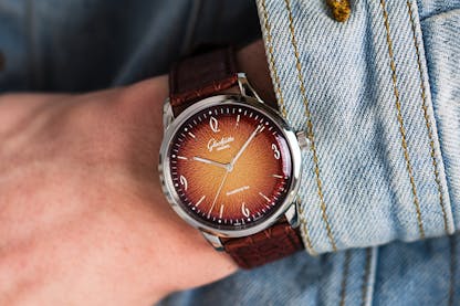 Glashutte Original Senator Orange Watch