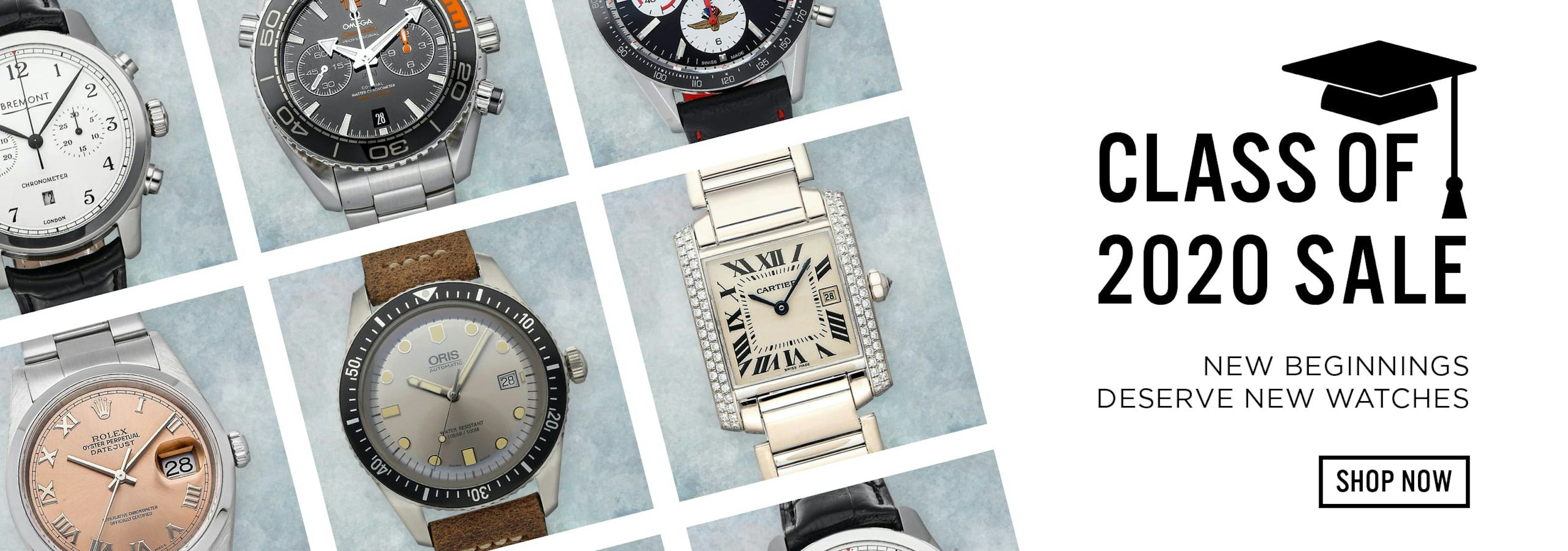 Class of 2020 Sale: New Beginnings Deserve New Watches