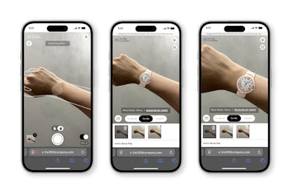 Try any watch on your own wrist