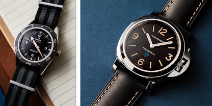 panerai and omega watches