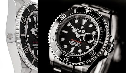 Rolex Sea-Dweller helium escape valve integrated in the case