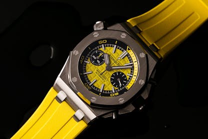 Royal Oak Offshore Diver with internal rotating bezel for timing dives