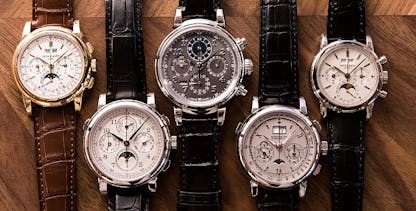 Group of Perpetual Calendar Watches