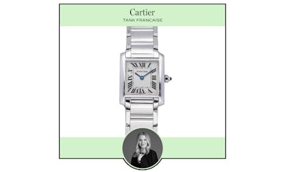 Cartier Tank graduation watch for daughter