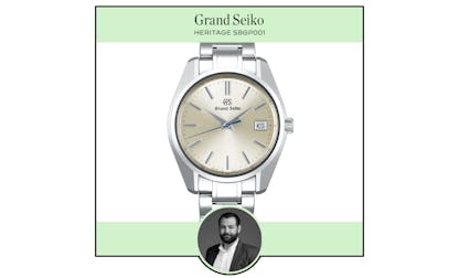 Grand Seiko Heritage SBGP001 precise dress-sport watch for new professionals