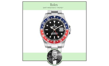 Rolex GMT-Master II Pepsi graduation gift watch