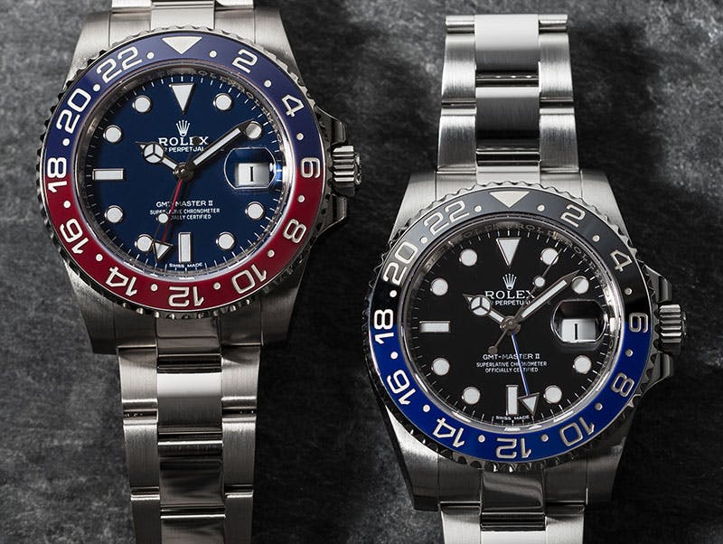 Gmt master ii on sale models