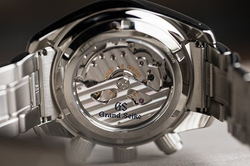 Seiko spring drive mechanical movement with quartz regulation hot sale