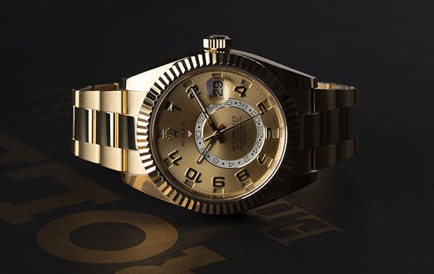 Rolex Yellow gold sky-dweller