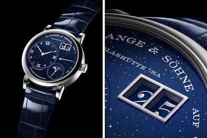 A Lange Little Lange 1 Moonphase Aventurine