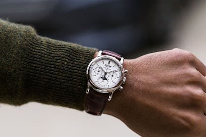 Patek Philippe Perpetual Calendar Chrono 3970G on the wrist