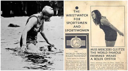 Rolex Oyster Mercedes Gleitze English Channel Swimm