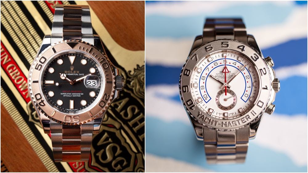 Đồng hồ Rolex Yacht-Master và Yacht-Master II