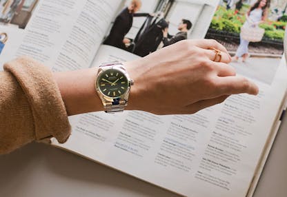 unisex Rolex watch for women – bold Milgauss 116400GV design