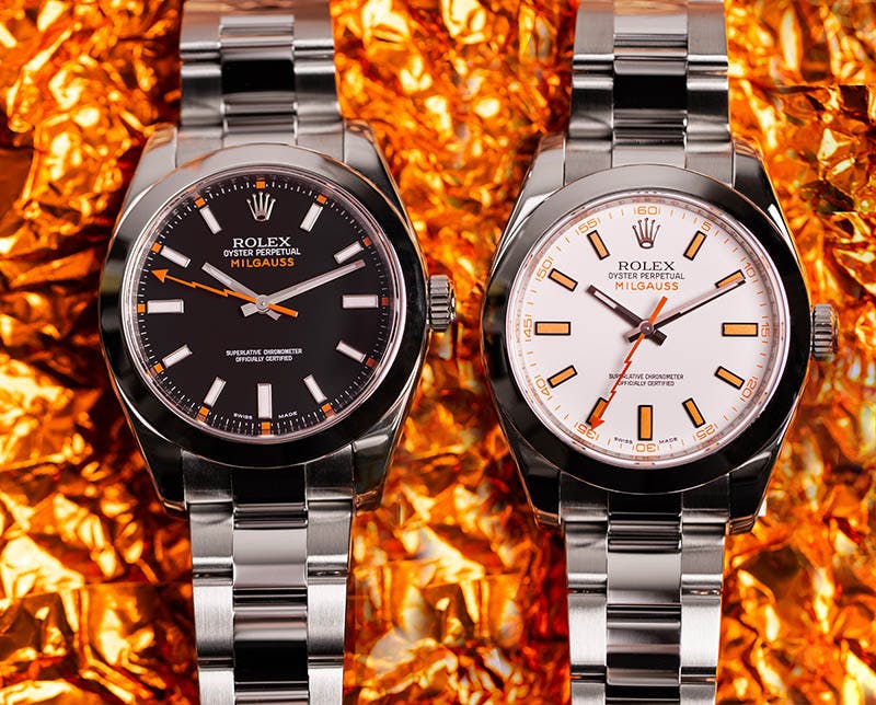 Rolex milgauss best sale discontinued 2021