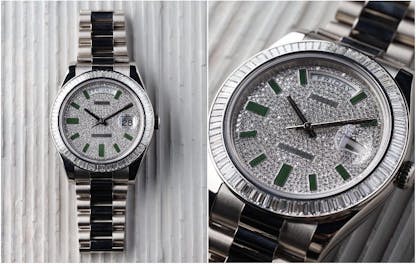 Pave Diamond Dial on Rolex Day-Date