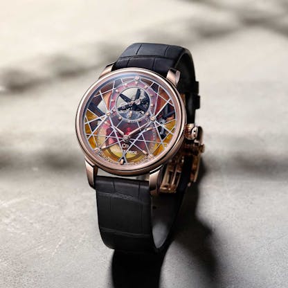 Jaquet Droz Enaml Skeleton Dial