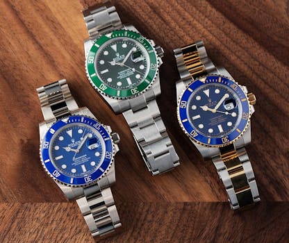 Rolex Smurf, Hulk and Two-Tone Blue Submariner