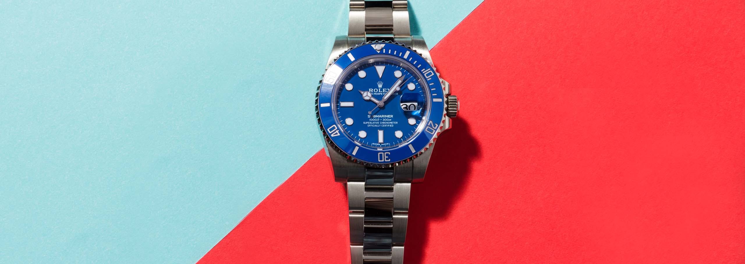 Why the Blue Submariner is Called the Rolex Smurf The 1916 Company