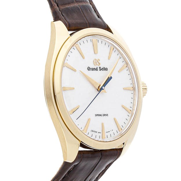 Grand Seiko SBGY002 Yellow Gold Snowflake Dial