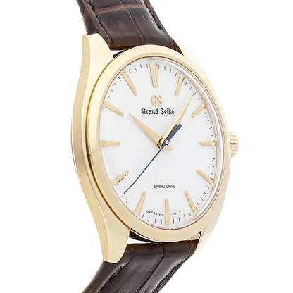 Grand Seiko SBGY002 Yellow Gold Snowflake Dial