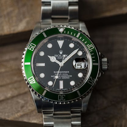 Rolex Kermit 16610LV Green Bezel