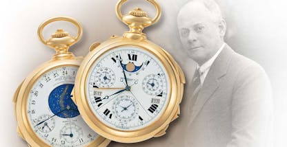 Henry Graves Jr. Supercomplication pocket watch
