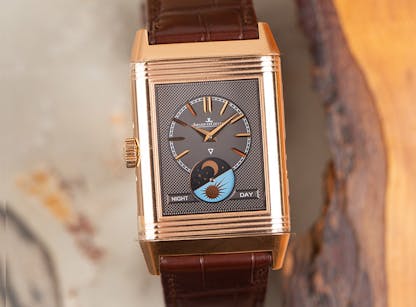 Jaeger-LeCoultre Reverso Tribute Calendar Q3912420 reversed dial