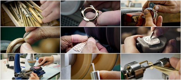 Patek Philippe Watchmakers Produce all In-House Components via patek.com