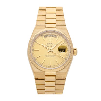 Yellow Gold Oysterquartz 19108