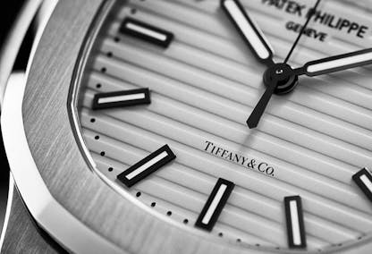 Patek Philippe Tiffany 5711 with white dial