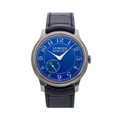 Men's F.P. Journe Chronometre Bleu