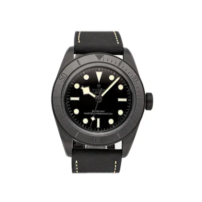 Tudor Black Bay for men, all black
