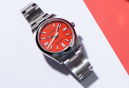 Rolex Oyster Perpetual_124300 Orange Dial