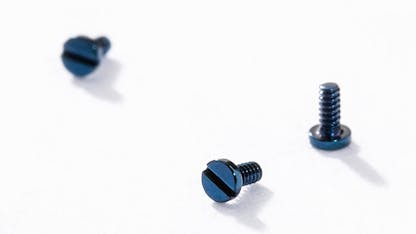 blue screws